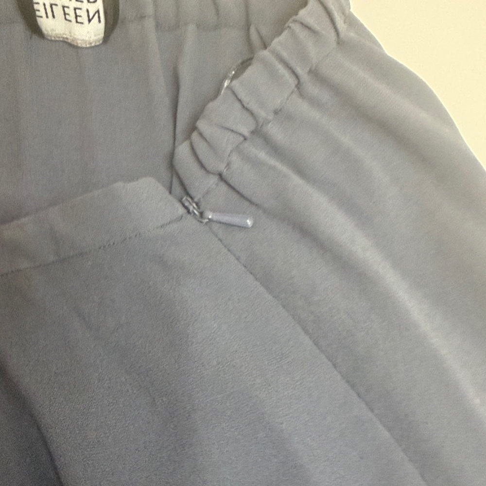 Eileen Fisher Elegant BlueGray Women's Skirt Set - Picture 16 of 16